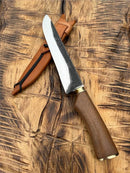 Faca Artesanal de Churrasco 8" Aço Carbono