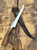 Faca Artesanal Fileteira 8"