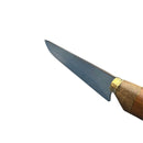 Faca Artesanal de Churrasco Premium 8" Inox Cabo Misto