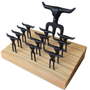 Kit Garfos Para Churrasco 13 Peças Black